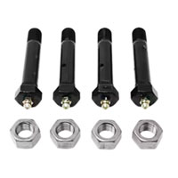 (image for) Trailer Suspension Wet Shackle Bolt-Nut 9/16" Pkg Of 4 Dexter/Redneck #SP04-021