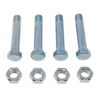 (image for) Trailer Shackle Bolt And Nut Zinc 9/16" X 3" Qty 4 Dexter/Redneck #SP04-220