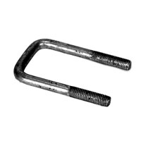 (image for) Trailer Galvanized Suspension U-Bolt 1/2"-13 X 4.31" For 2 1/8" Square Axles Dexter/Redneck #UBGC12X206X431
