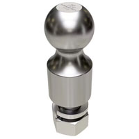 (image for) Trailer Hitch Ball 2 5/16" 5k 2" Rise Zinc Dexter/Redneck #2516-114-2