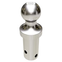 (image for) Trailer Gooseneck Smooth Shank 2 5/16" Hitch Ball Dexter/Redneck #2516-2316SM