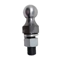 (image for) Trailer Hitch Ball 2 5/16" 30k 1" Rise Machined Dexter/Redneck #5F