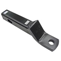 (image for) Receiver Hitch Ball Mount Cushioned 10k Steel 2" Drop Dexter/Redneck #AMSC2