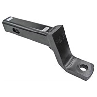(image for) Receiver Hitch Ball Mount Cushioned 10k Steel 4" Drop Dexter/Redneck #AMSC4