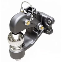 (image for) Combination Pintle Hitch 16K/16K 2 5/16" Ball Dexter/Redneck #DPH2516-US