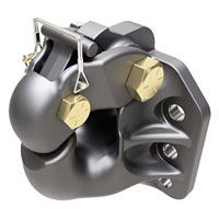 (image for) Pintle Hook 100k Rigid No Air Cushion Dexter/Redneck #R50T6B-NA