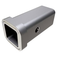 Trailer Receiver Tube 2" Square Hitch Bar 6" Long Raw Dexter/Redneck #RB06UP (image for) Trailer Receiver Tube 2" Square Hitch Bar 6" Long Raw Dexter/Redneck #RB06UP