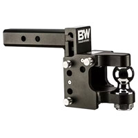 (image for) Combination Pintle Hitch Tow & Stow 16k/16k 2" Ball Dexter/Redneck #TS20055