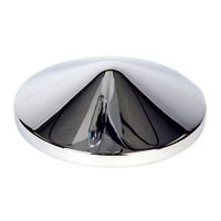 (image for) Chrome Trailer Wheel Hub Cap 15" 6 Lug Wheel Dexter/Redneck #1306