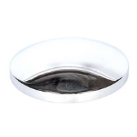 (image for) Chrome Trailer Wheel Hub Cap 16" & 16.5" 8 Lug Wheel Dexter/Redneck #1309