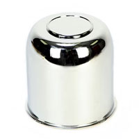 (image for) Chrome 5 & 6 Lug Trailer Wheel Center Cap With Cap 4.25" Diameter Center Dexter/Redneck #425EZ