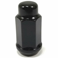 (image for) Trailer Wheel Nut Black Bulge/Acron 9/16"-18 60° Cone Dexter/Redneck #916BLN-34