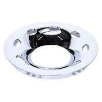 Trailer Wheel Liner Chrome 15" Wheels 6 On 5.5" Bolt Pattern Dexter/Redneck #QT655CLO (image for) Trailer Wheel Liner Chrome 15" Wheels 6 On 5.5" Bolt Pattern Dexter/Redneck #QT655CLO