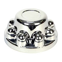Trailer Wheel Hub Cover Chrome 16" Wheels 1/2" 8 On 6.5" Bolt Pattern Dexter/Redneck #QT765C (image for) Trailer Wheel Hub Cover Chrome 16" Wheels 1/2" 8 On 6.5" Bolt Pattern Dexter/Redneck #QT765C