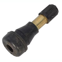 (image for) Trailer Wheel Valve Stem 0.453" Rubber-Brass Dexter/Redneck #TR600