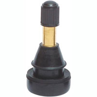 (image for) Trailer Wheel Valve Stem 0.625" Rubber-Brass Dexter/Redneck #TR801